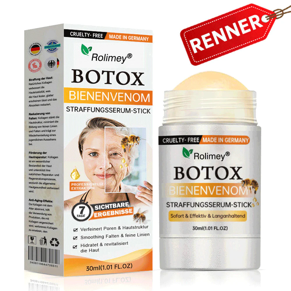 🔥🇩🇪Hergestellt in Deutschland Rolimey® Botox-Bienenvergiftungsstraffungsserum-Stick🔥LETZTER TAG 70% RABATT